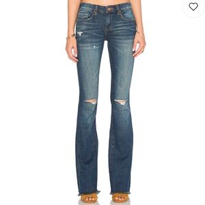 Blank NYC Distressed Flare Jean